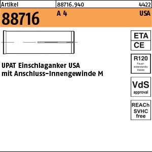 ART 88716 UPAT-Schlaganker A 4 USA M 6 - N S