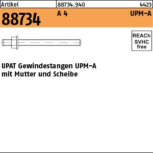 ART 88734 UPAT Ankerstangen UPM-A A 4 M 10 x 110 S
