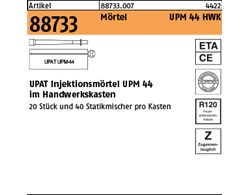 Artikel 88733 Mörtel UPM 44 HWK UPAT Injektionsmörtel UPM 44 im Handwerkskasten