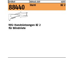 Artikel 88440 Stahl BZ 2 Antrieb: Hand VVG-Handnietzangen BZ 2 für Blindniete