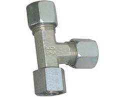 Einstellbare L-Verschraubungen, Stahl verzinkt (DIN 2353)