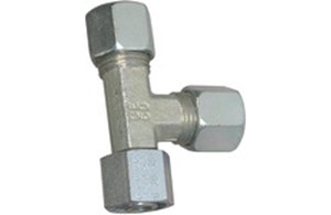 Einstellbare L-Verschraubungen, Stahl verzinkt (DIN 2353)