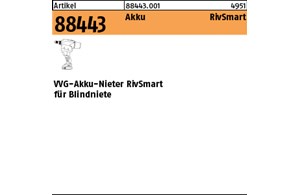 Artikel 88443 RivSmart Antrieb: Akku VVG-Akku-Nieter RivSmart für Blindniete